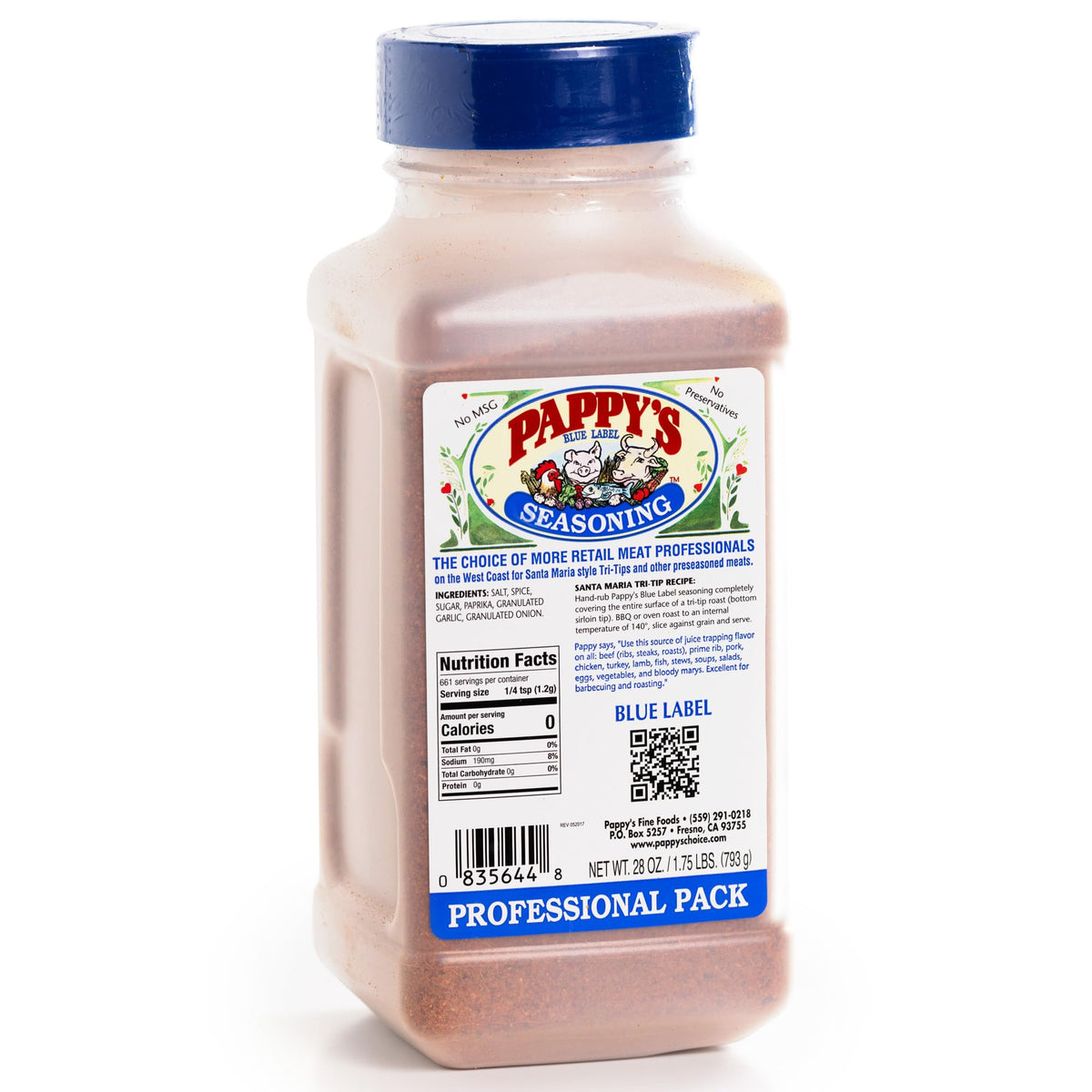 Pappy's Fine Foods front packaging showing jar and label, appealing presentation