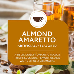 Paramount Roasters brewed cup emitting almond amaretto aroma for enjoyment