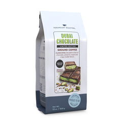 Paramount Roasters front package showing 12oz limited edition flavor and benefits
