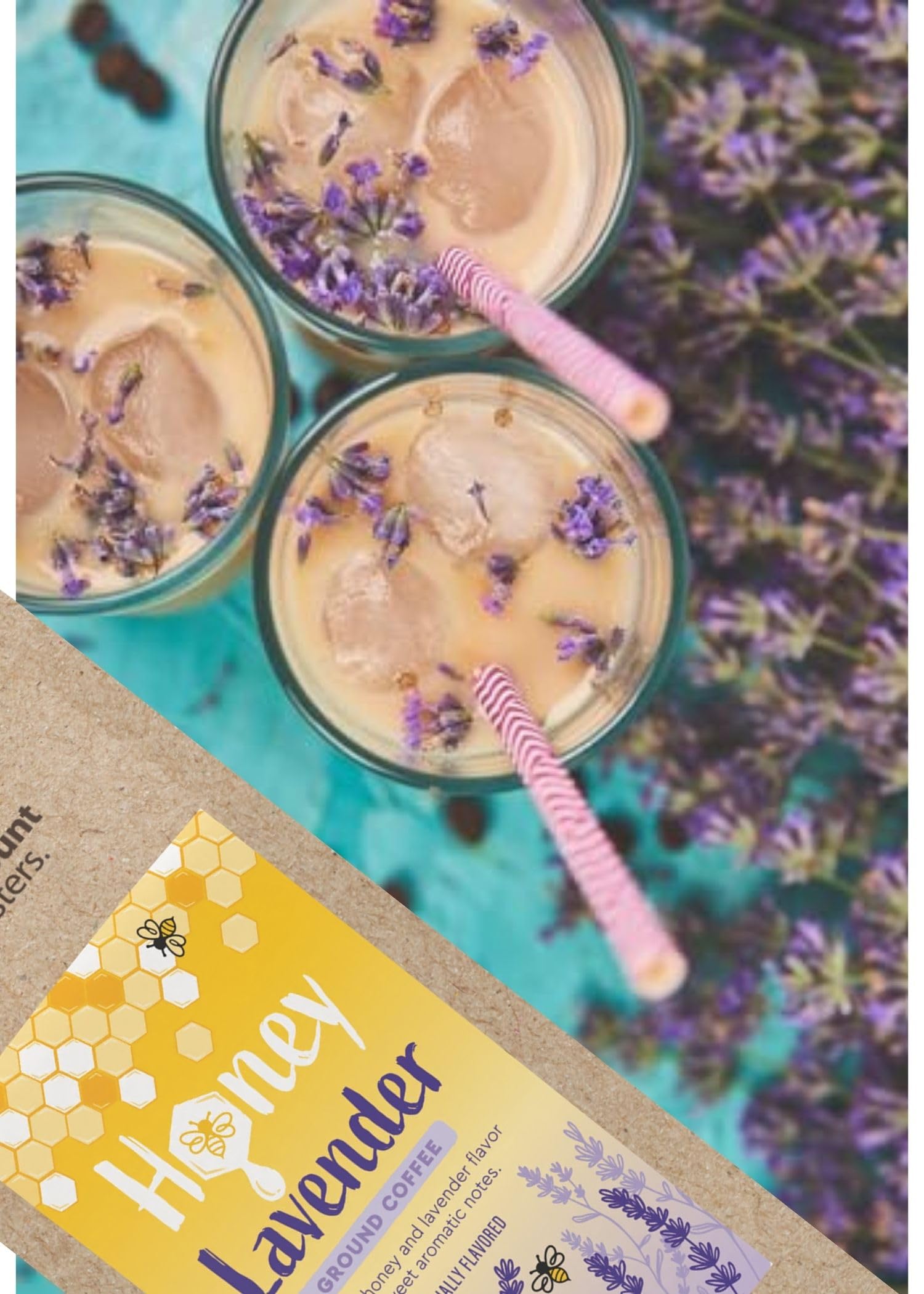 Paramount Roasters iced pour-over glass showcasing bright floral-sweet chilled coffee