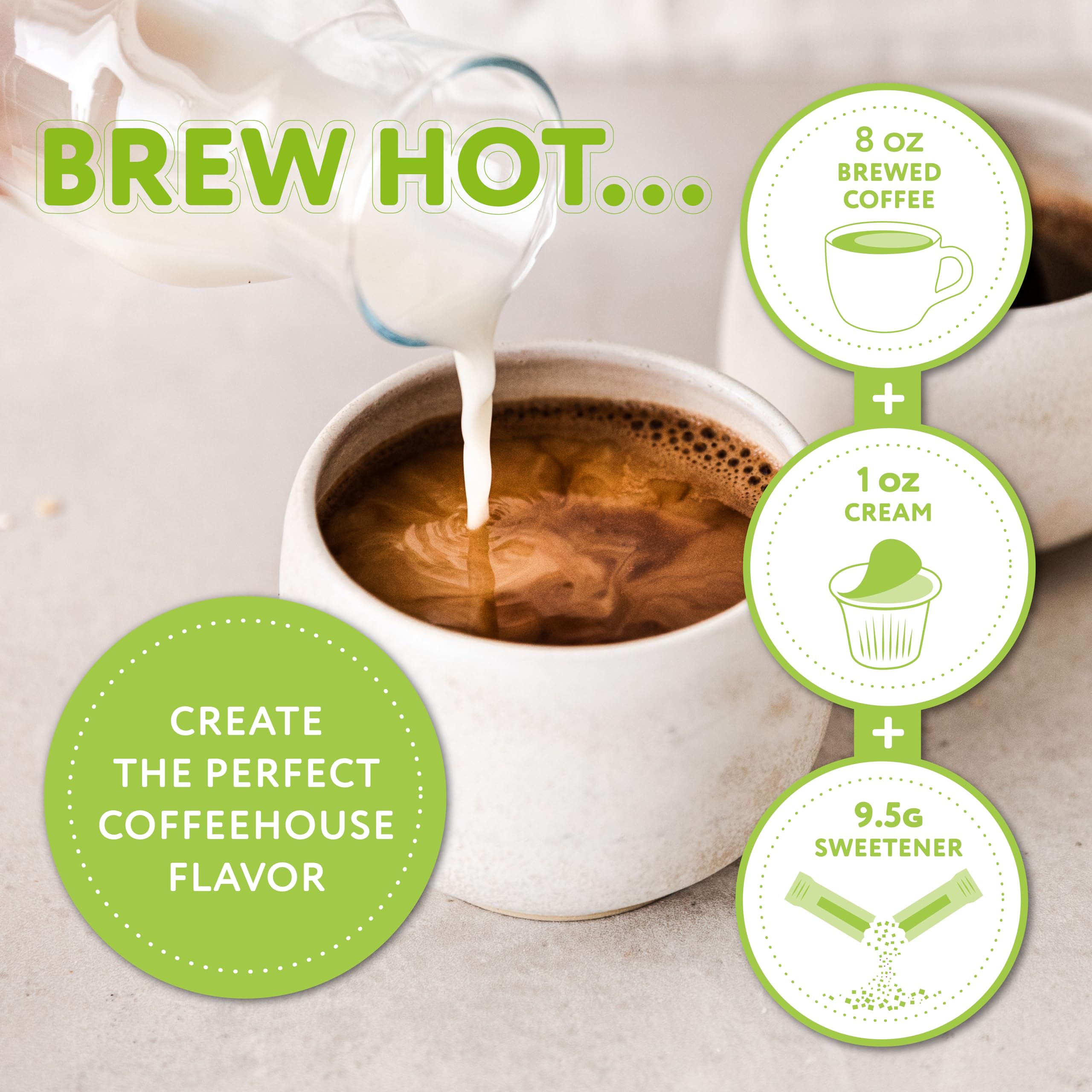 Paramount Roasters iced coffee with cream showcasing refreshing coconut notes