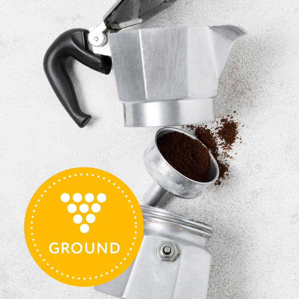 Paramount Roasters lifestyle breakfast scene with cup and bag, suggesting morning enjoyment