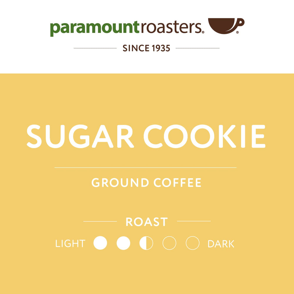 Paramount Roasters coffee on a brunch table pairing with cookies for sharing