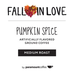 Paramount Roasters pour-over brewing showcasing rich pumpkin spice scent