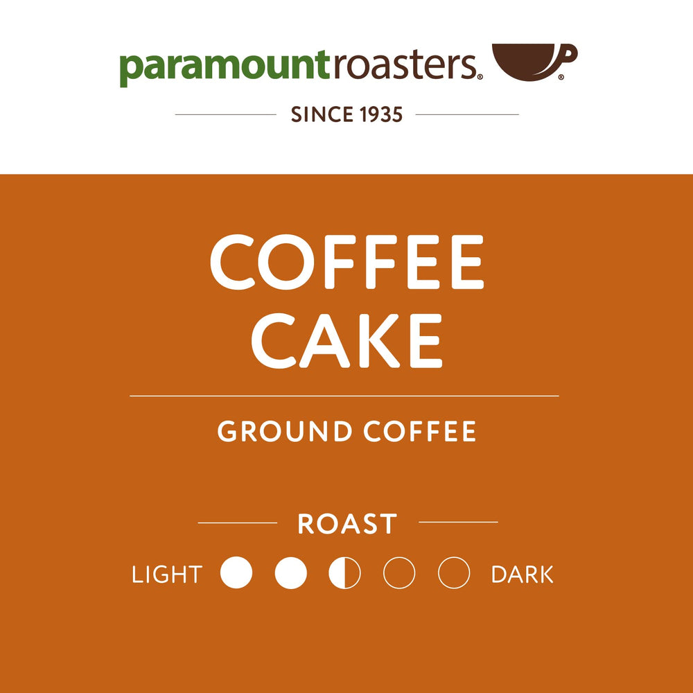 Paramount Roasters cup next to pastries emphasizing pairing and dessert-like enjoyment