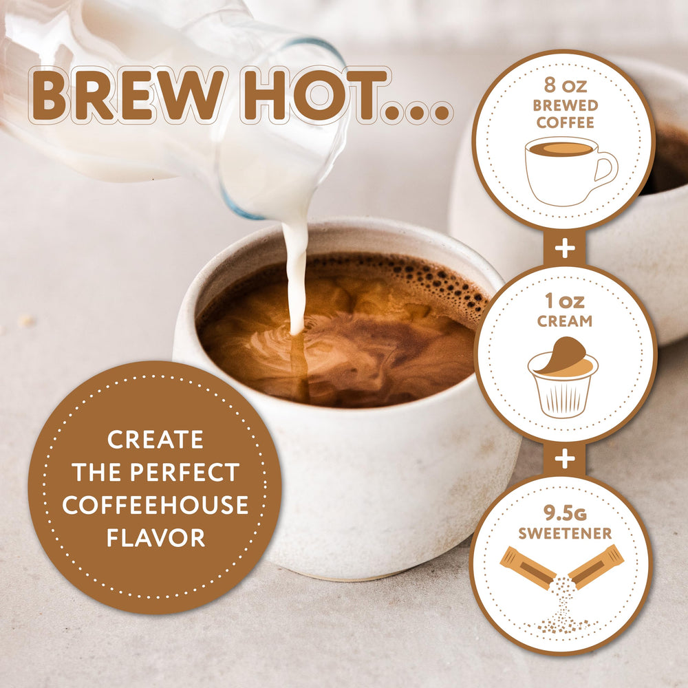 Paramount Roasters iced s'mores coffee in glass, chilled dessert-style refreshment
