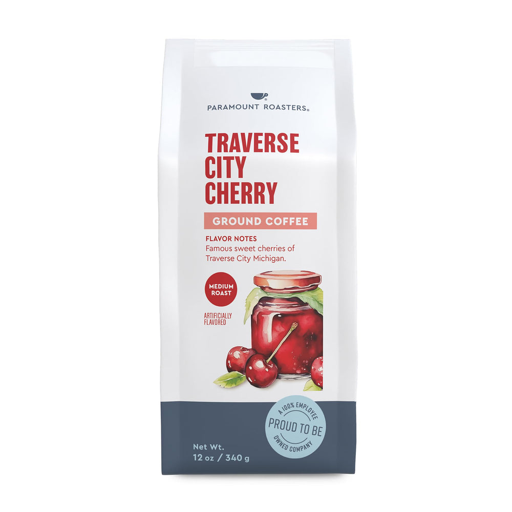 Close-up of Paramount Roasters bag texture and packaging highlighting freshness preservation