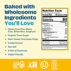 Partake chocolate chip detail highlighting chip distribution and rich flavor