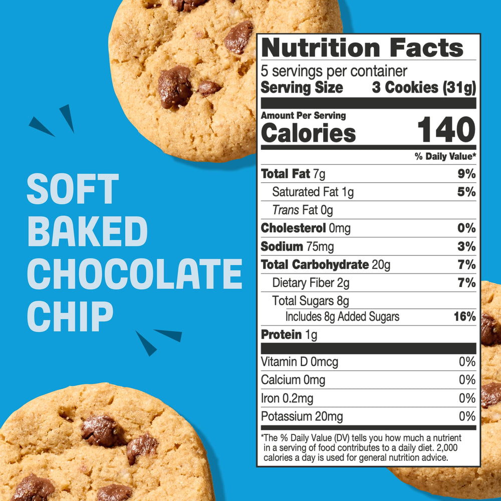 Partake individually wrapped cookie inside box for freshness and safe sharing