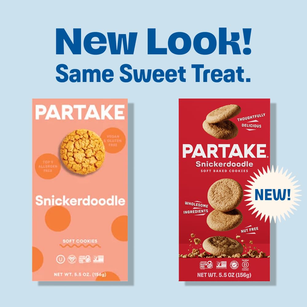 Partake family sharing cookies at snack time, inclusive and trustworthy