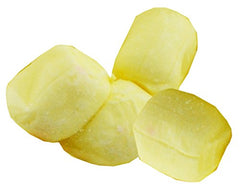 Party Sweets close-up texture of soft buttermint surface highlighting tender bite