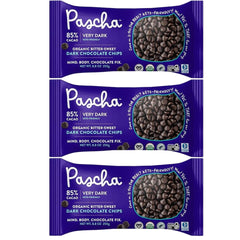 Pascha front packaging showing three 8.8 oz bags and brand clarity for pantry stocking