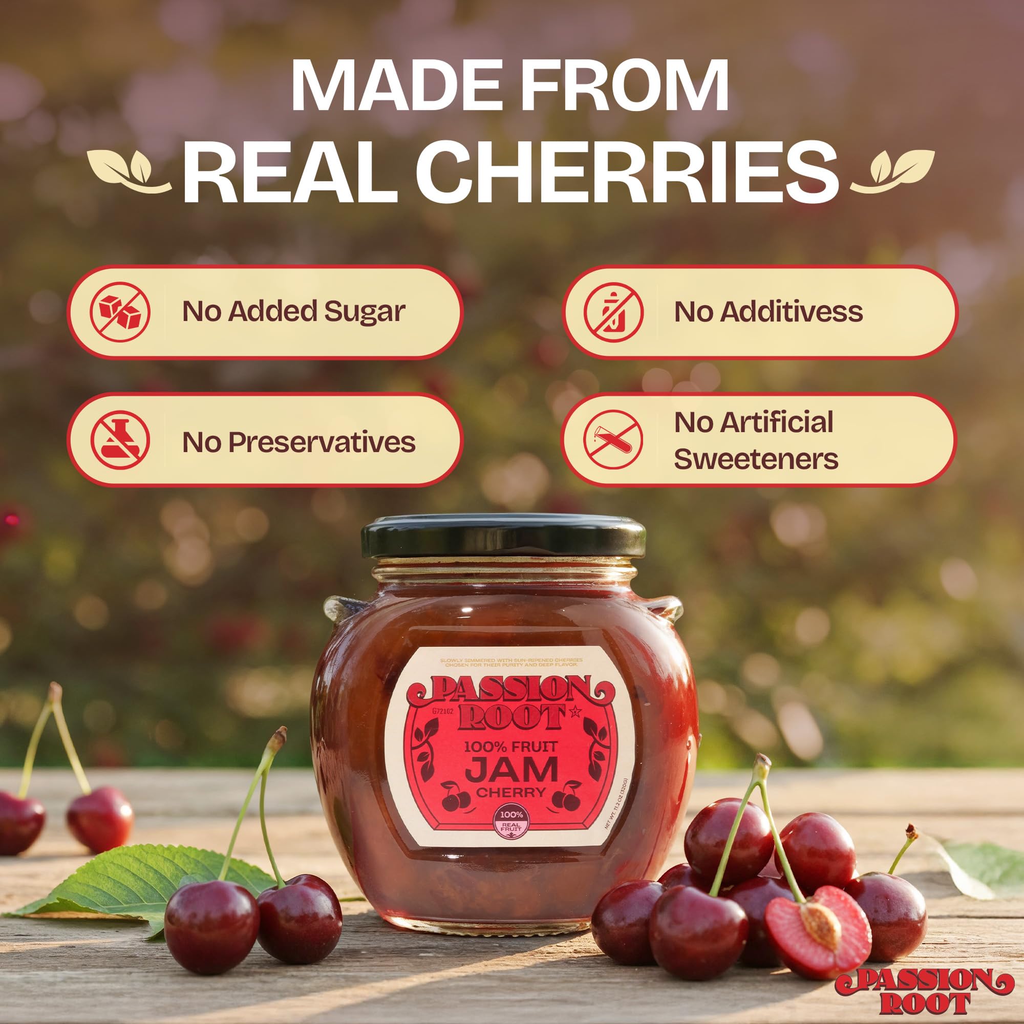 Passion Root spread on toast adding natural fruit flavor to breakfast