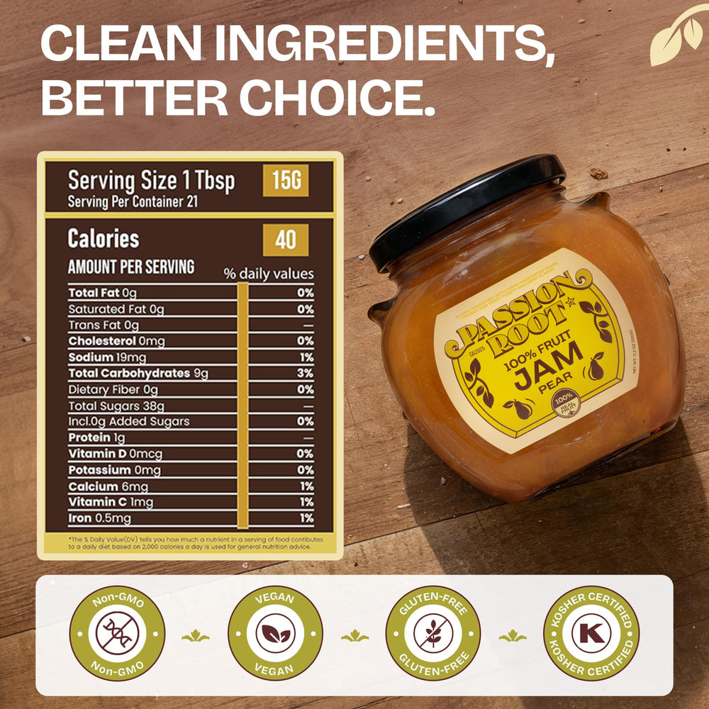 Passion Root jam spread on toast enhancing breakfast with fruity taste