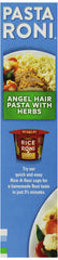 Pasta Roni pack of 12 stacked illustrating pantry-stock convenience