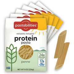 pastabilities penne front packaging showing brand and serving suggestion