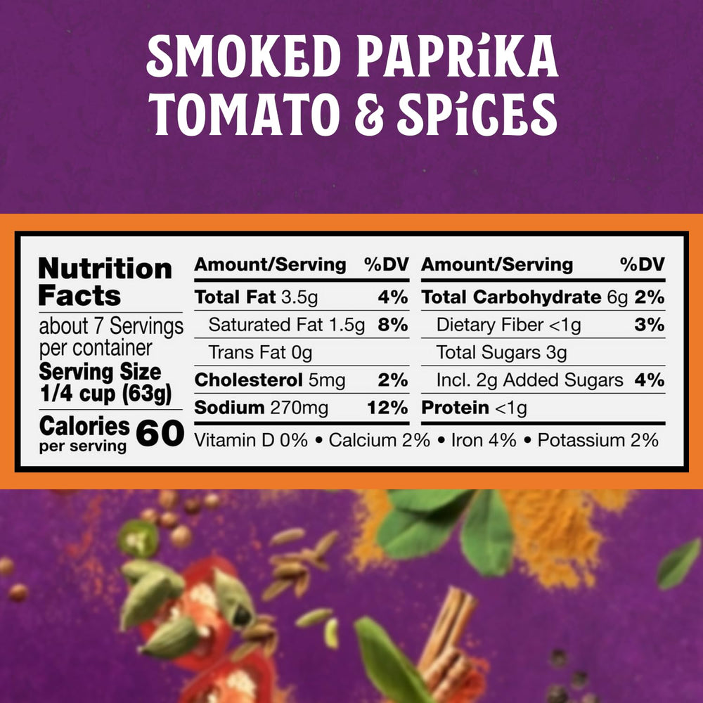 Patak's Butter Chicken jar label closeup highlighting authentic spices