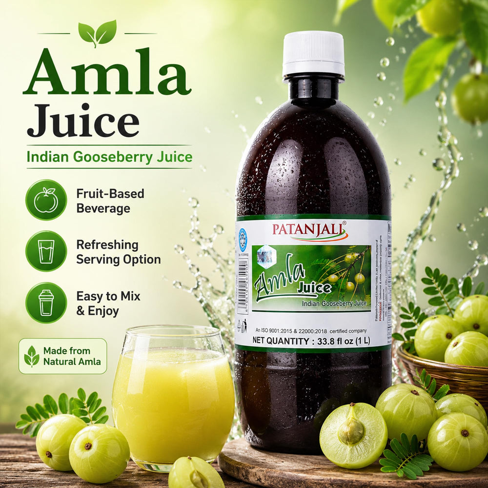 patanjali bottle side profile highlighting pour design and volume