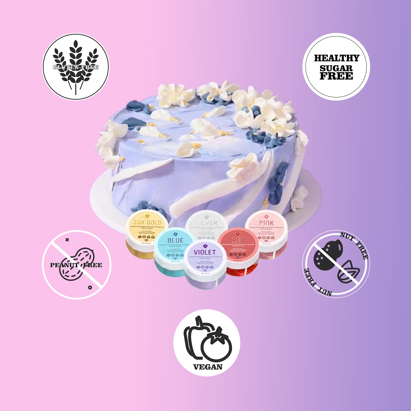 PAVADOR decorated dessert on table illustrating premium event presentation