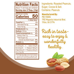 PB2 cocoa powder close-up texture highlighting low-fat powder benefit