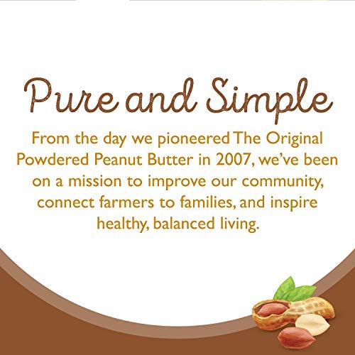 PB2 powder being blended into a smoothie bottle for quick protein boost