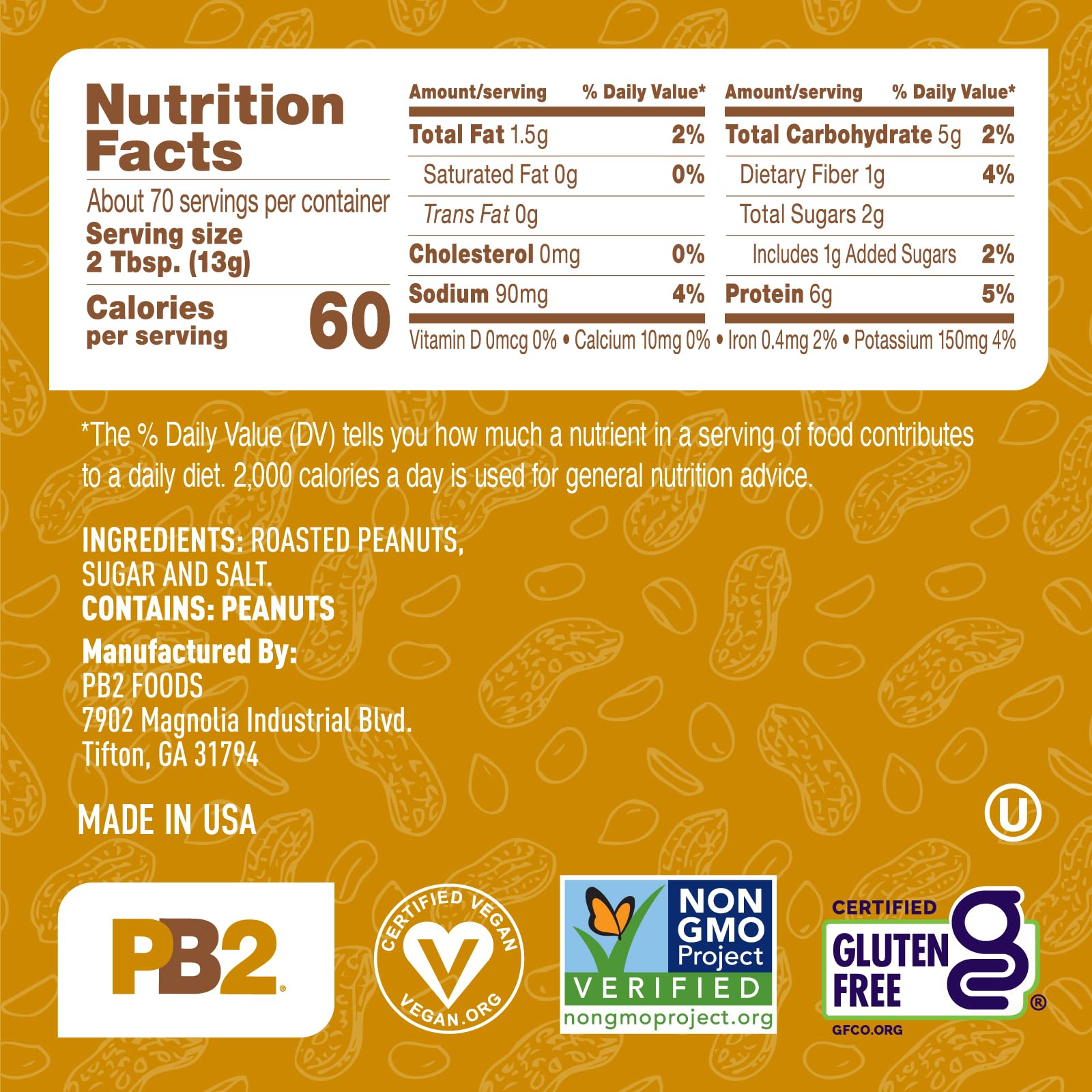 PB2 blended into cookie dough, PB2 enables lower-fat baking results