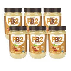 PB2 original front packaging showing jar and label for consistent peanut flavor