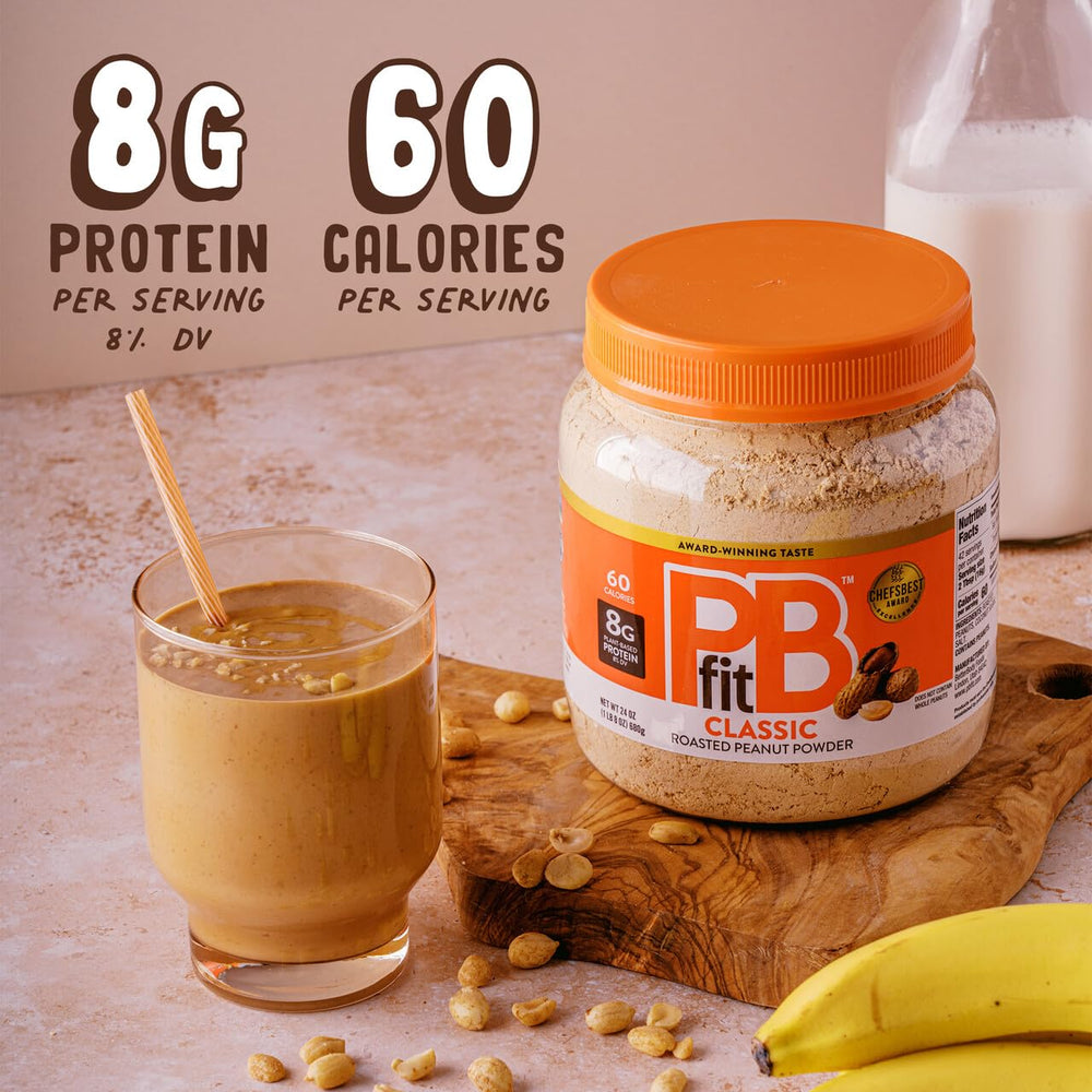 PBfit powder texture close-up highlighting fine grind and scoopable form