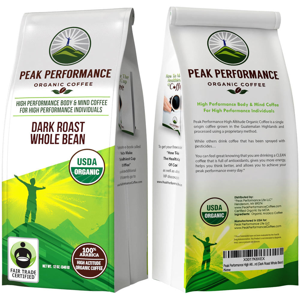 Peak Performance bag next to common items to show size and single-origin package