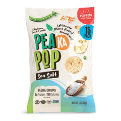 PeaKaPop close-up of popped crisp texture highlighting satisfying crunch