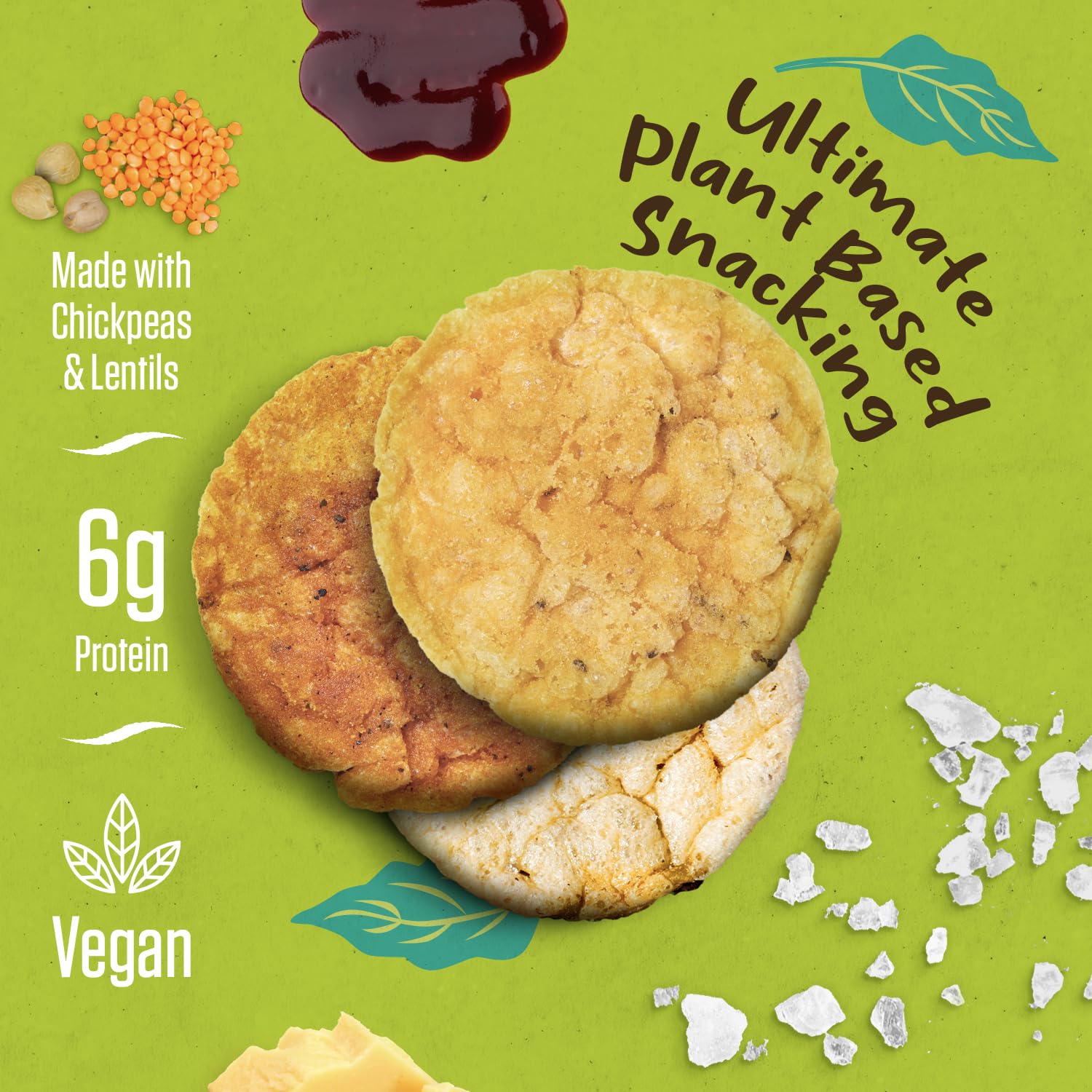 PeaKaPop White Cheddar 1oz bag front view showing savory vegan option