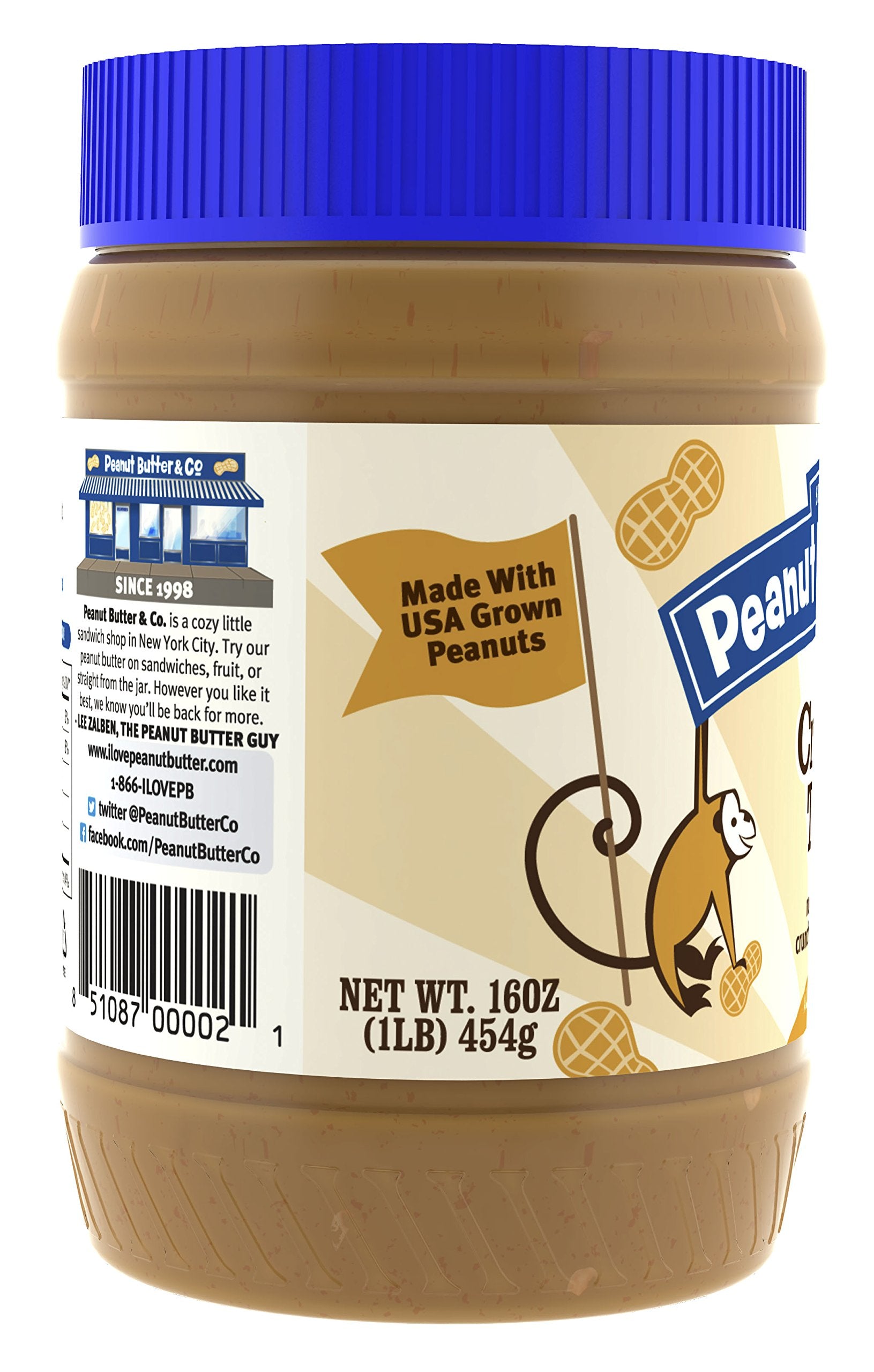 Peanut Butter & Co. spread on toast demonstrating bold crunchy flavor