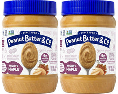 Peanut Butter & Co. jar front label showing product and flavor benefit