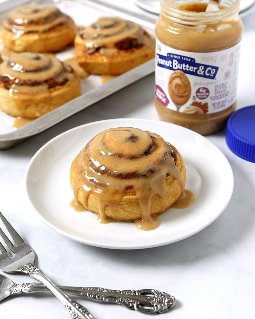 Peanut Butter & Co. jar in kitchen lifestyle scene inspiring breakfast and baking