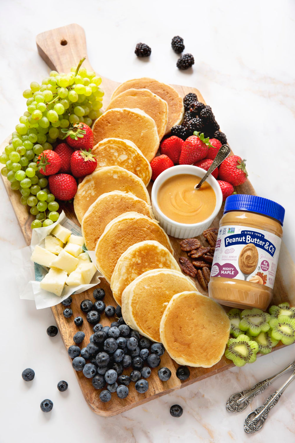 Peanut Butter & Co. two 16 oz jars side-by-side displaying pantry-ready value