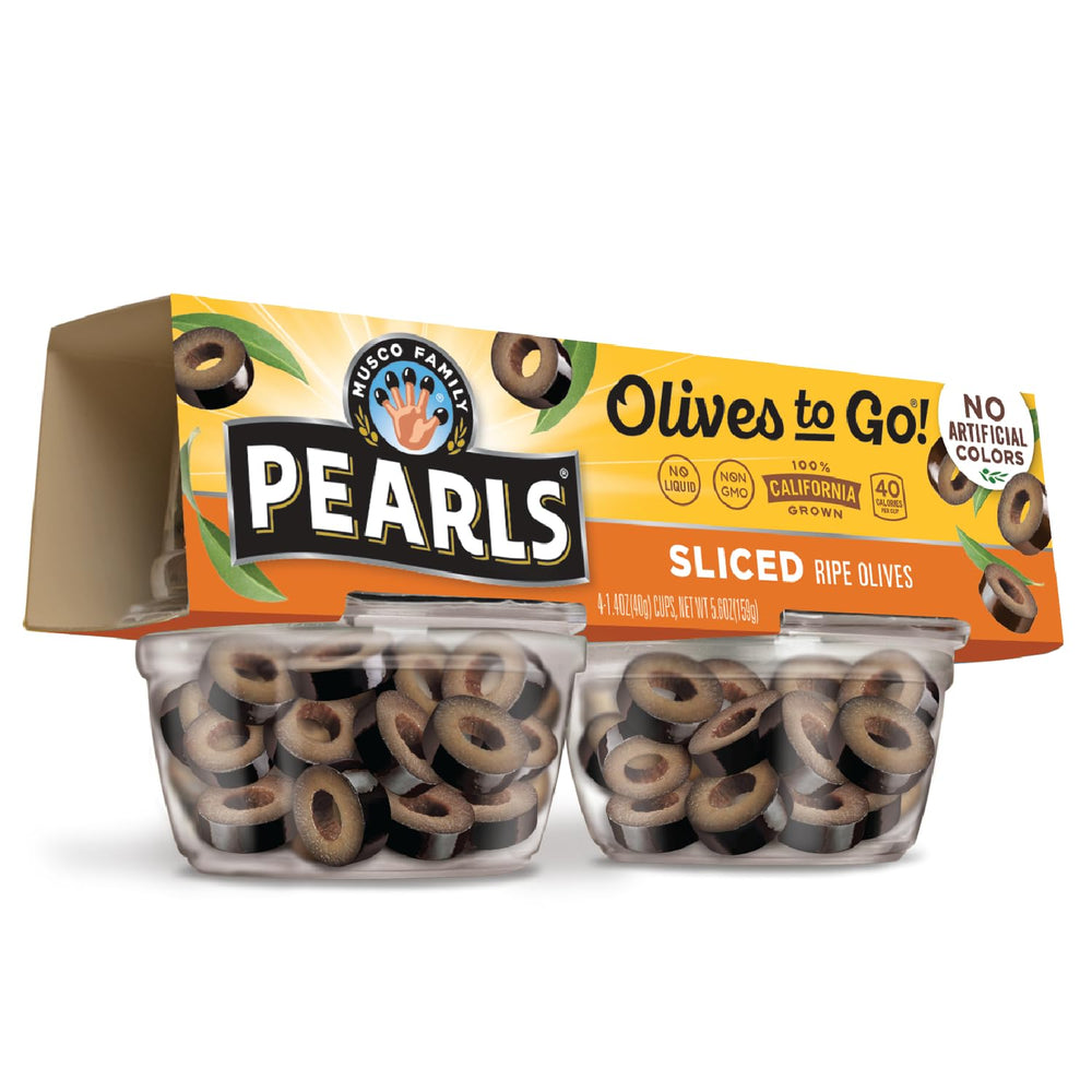 PEARLS front packaging showing 24-pack and single-serve convenience