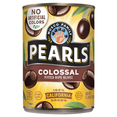 PEARLS front packaging of 5.75 oz can showing brand and durable convenience