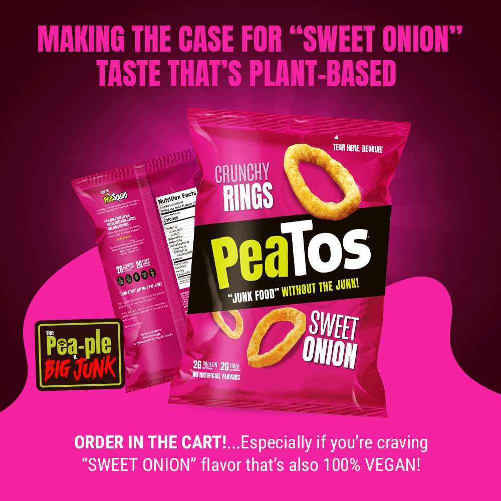 PeaTos served in a bowl on a party table highlighting crowd-friendly snack
