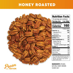 Pecan Nation pecans in a bowl on salad showing crunchy topping and fresh presentation