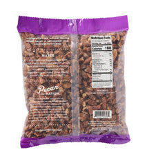 Pecan Nation close up pecan texture showcasing glossy maple glaze and crunchy appeal