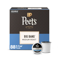 Peet's front packaging showing box and branding, conveys reliability