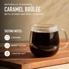 Peet's pod inserted into a Keurig machine illustrating simple single-serve brewing
