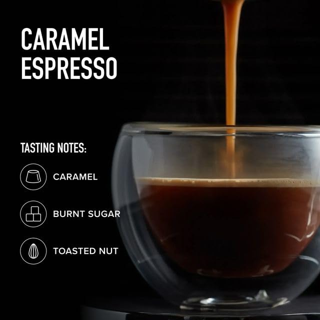 Peet's espresso in demitasse with crema showcasing rich, smooth texture