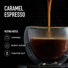 Peet's espresso in demitasse with crema showcasing rich, smooth texture