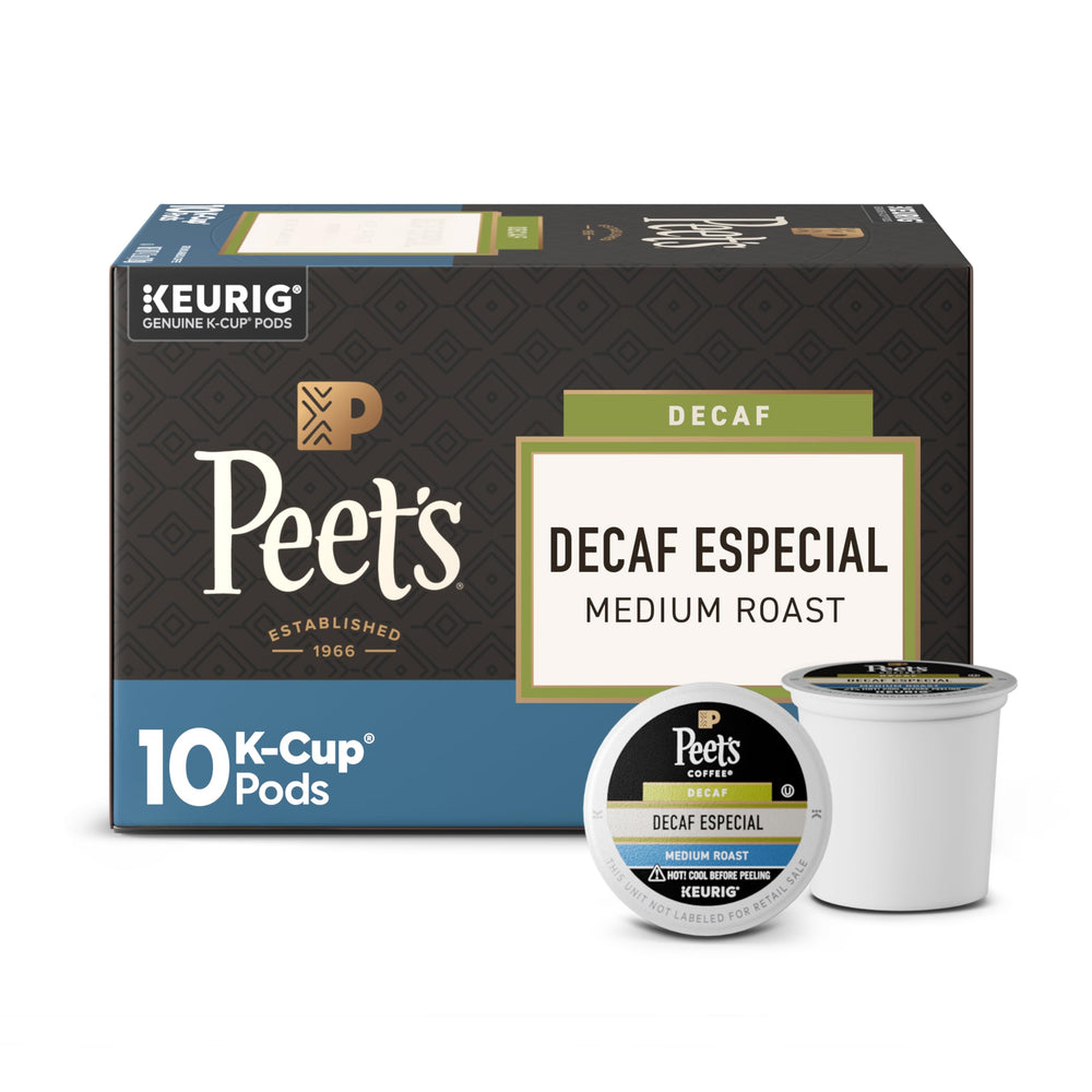 Peet's packaging front view showing product identity and convenience