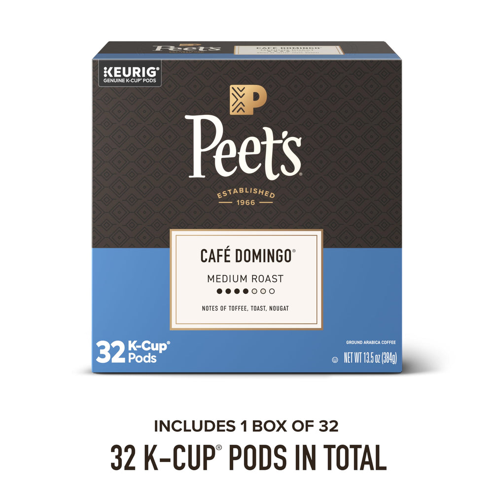 Peet's K-Cup pod close-up highlighting premium seal and easy single-serve use