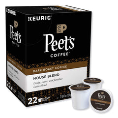 Peet's K-Cup pod close-up revealing pod seal and quick brewing benefit