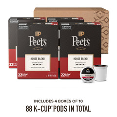 Peet's close-up K-Cup pod detail highlighting sealed freshness and quality