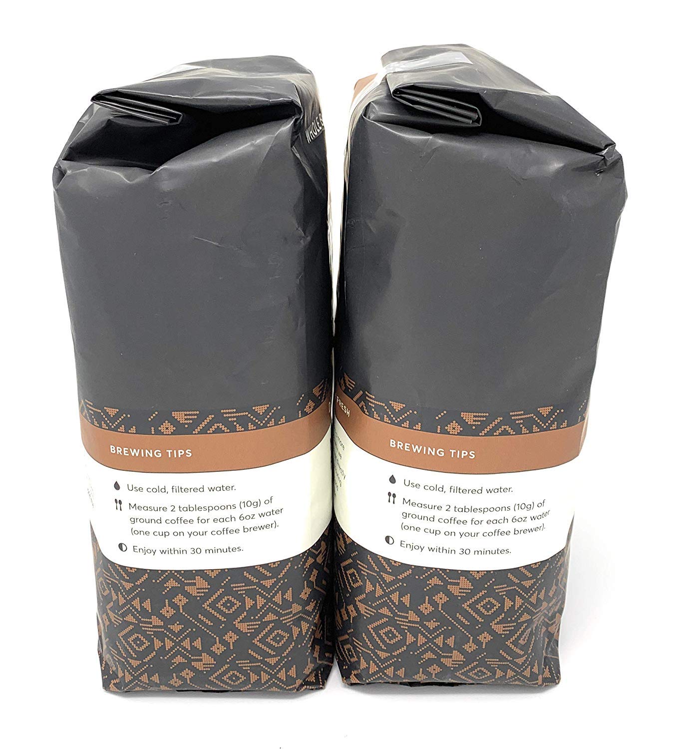 Peet's Coffee brewed cup in kitchen setting showing rich color, demonstrates serving idea