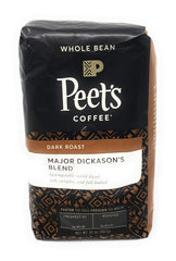 Peet's front packaging view showing 32oz bag and bold branding for convenience